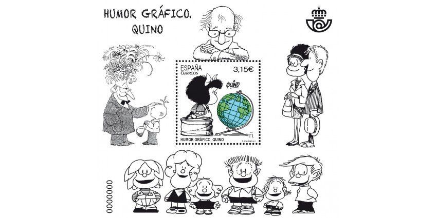 Hoja Bloque Humor Gráfico. Quino